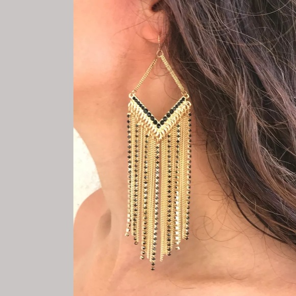 NWT Adia Kibur Tassel Earrings - Picture 6 of 6